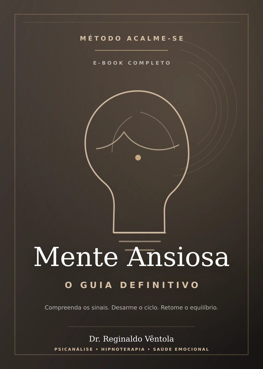 Capa do e-book Mente Ansiosa: O Guia Definitivo