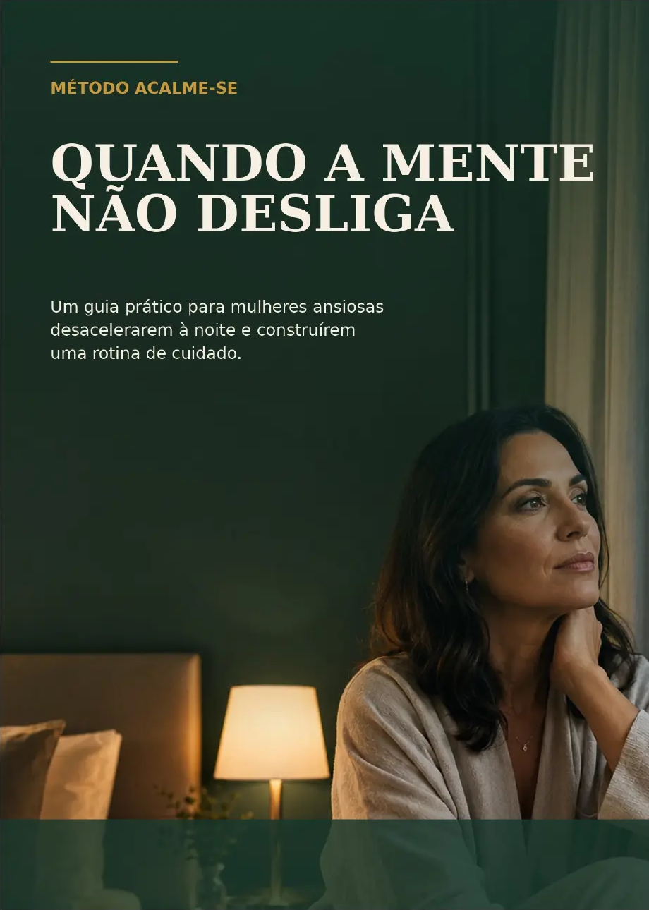 Capa do e-book Quando a Mente Não Desliga